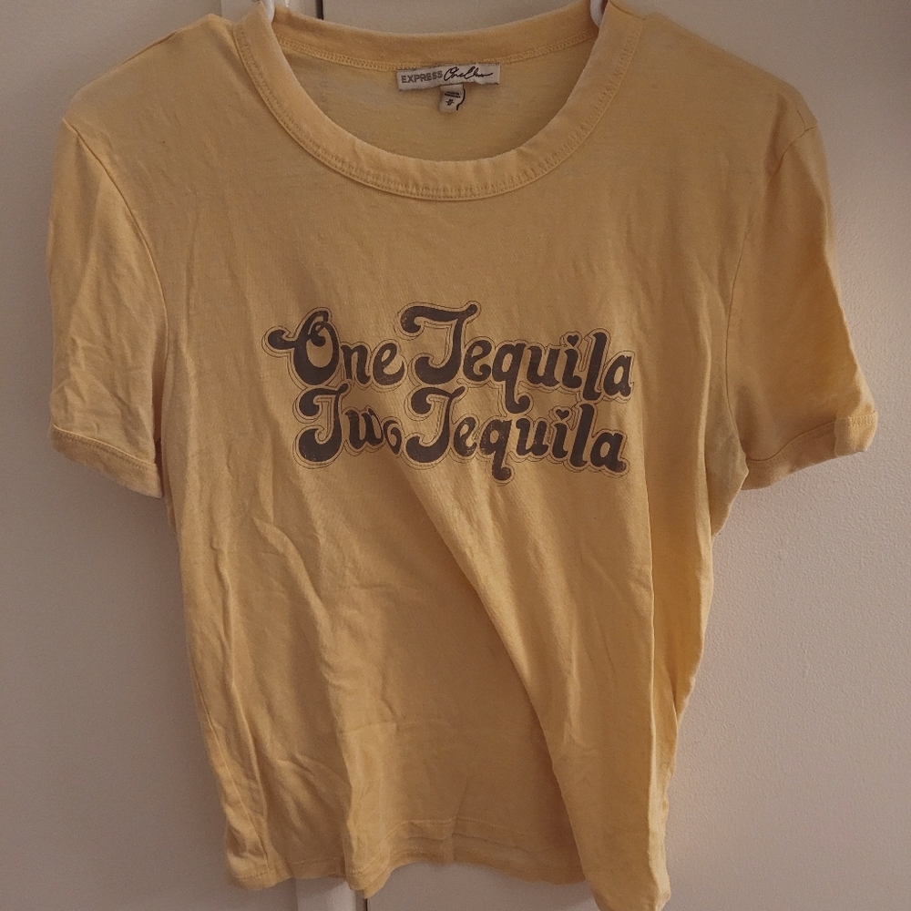 Express "One Tequila" Graphic Tee